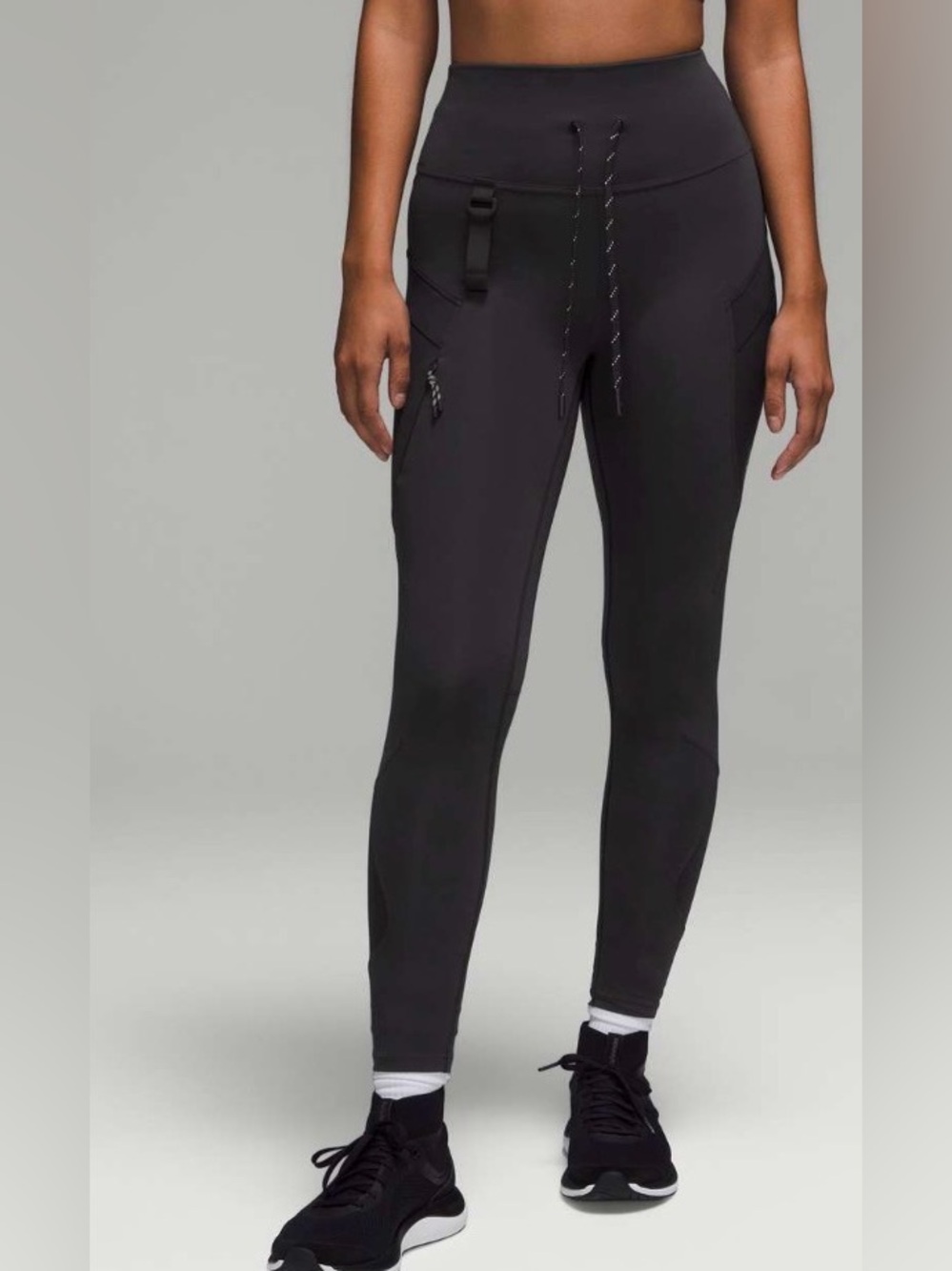 NWOT New Lululemon Cargo Super-High-Rise Hiking Tight 25" Black